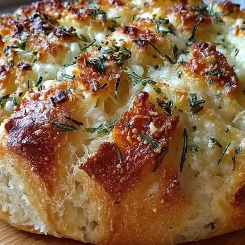 Parmesan Garlic Artisan Bread
