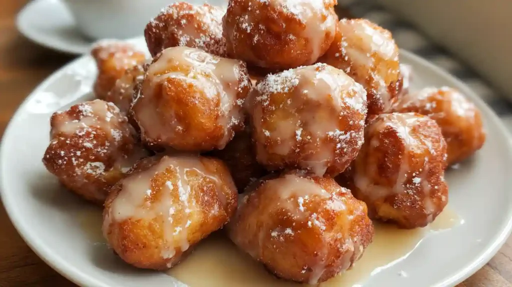 Apple Fritter Bites
