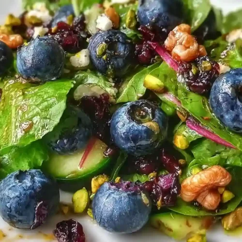 Blueberry Pistachio Spring Salad Recipe