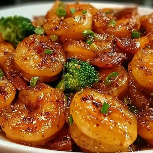 High-Protein Honey Garlic Shrimp