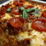 Pizza Casserole Low Carb