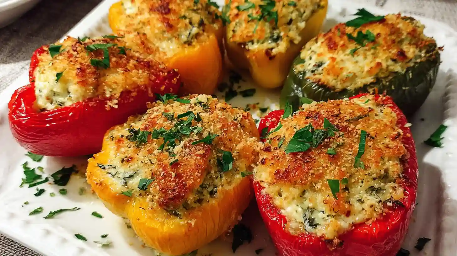 Ricotta Stuffed Peppers Recipe