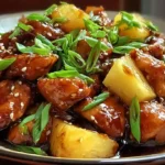 Sticky Teriyaki Chicken with Pineapple