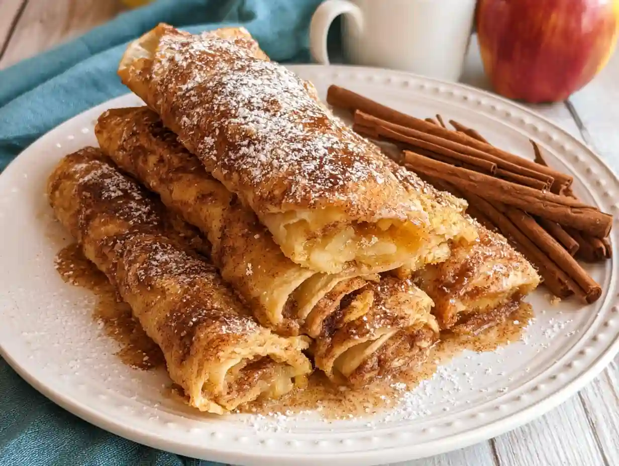 Air Fryer Apple Pie Taquitos Recipe