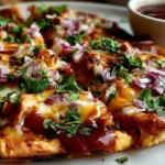 BBQ Chicken Flatbread Recipe