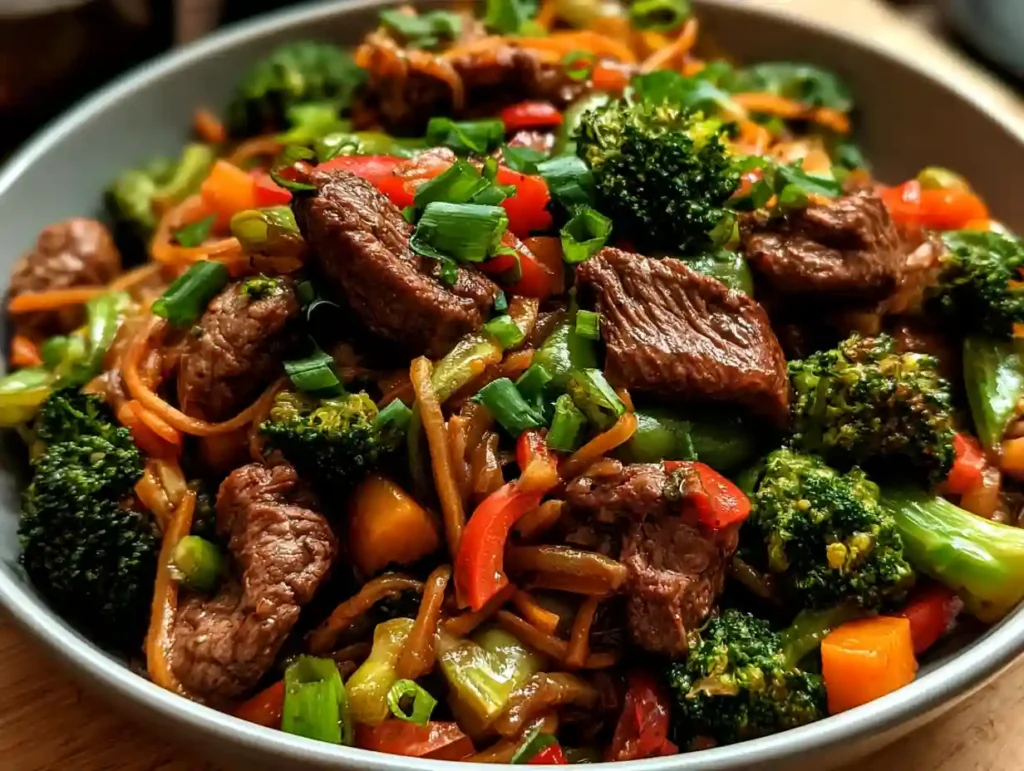 Beef Stir Fry with Vegetables
