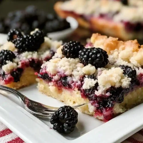 Blackberry Cobbler Bars