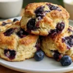 Blueberry Biscuits with Buttermilk