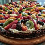 Brownie Fruit Pizza