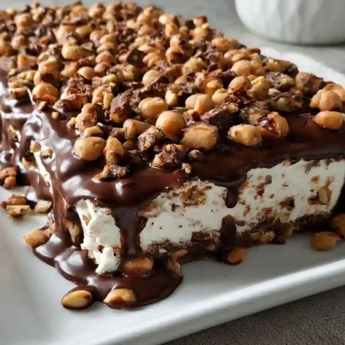 Buster Bar Ice Cream Cake