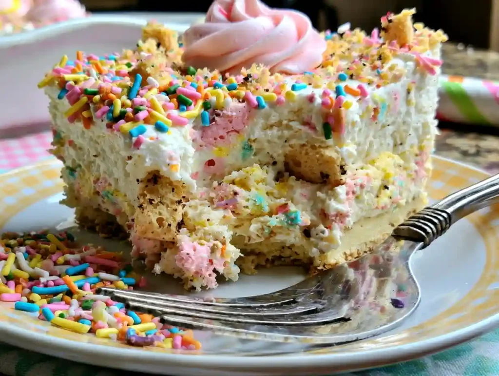 Cake Batter Lush Dessert