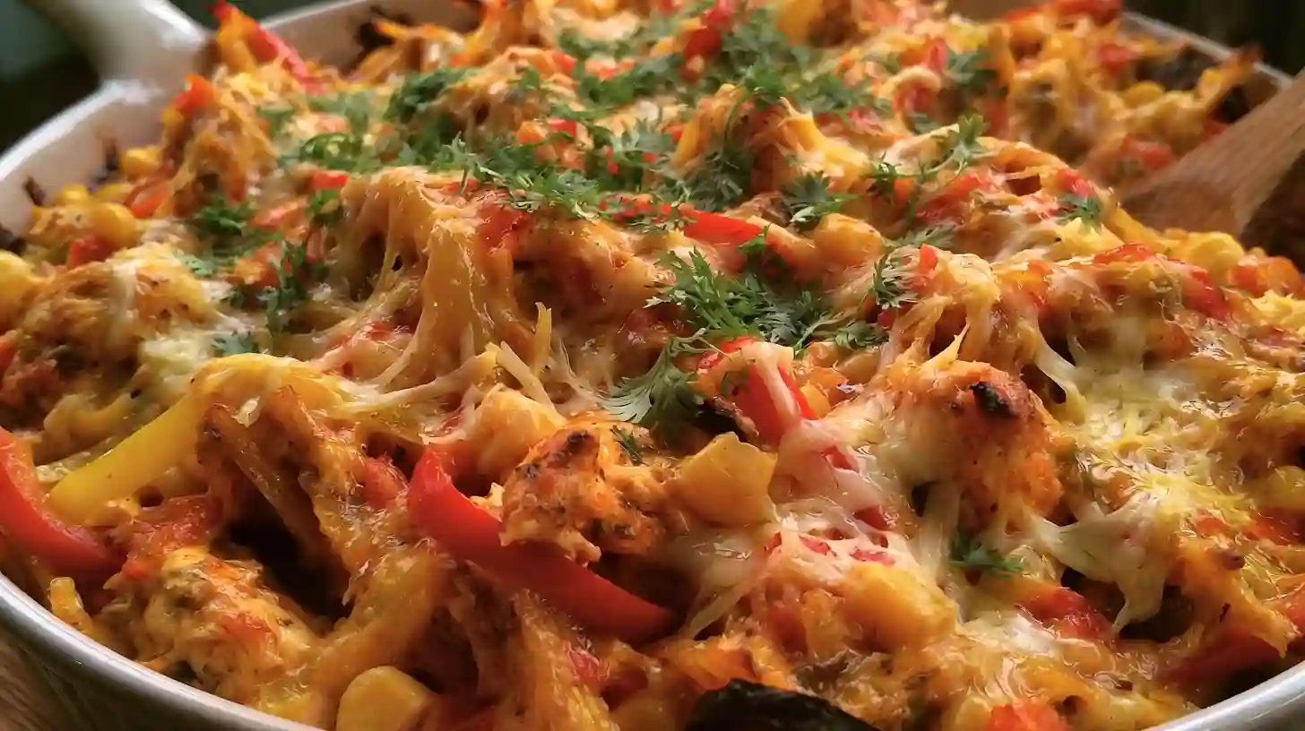Chicken Fajita Casserole