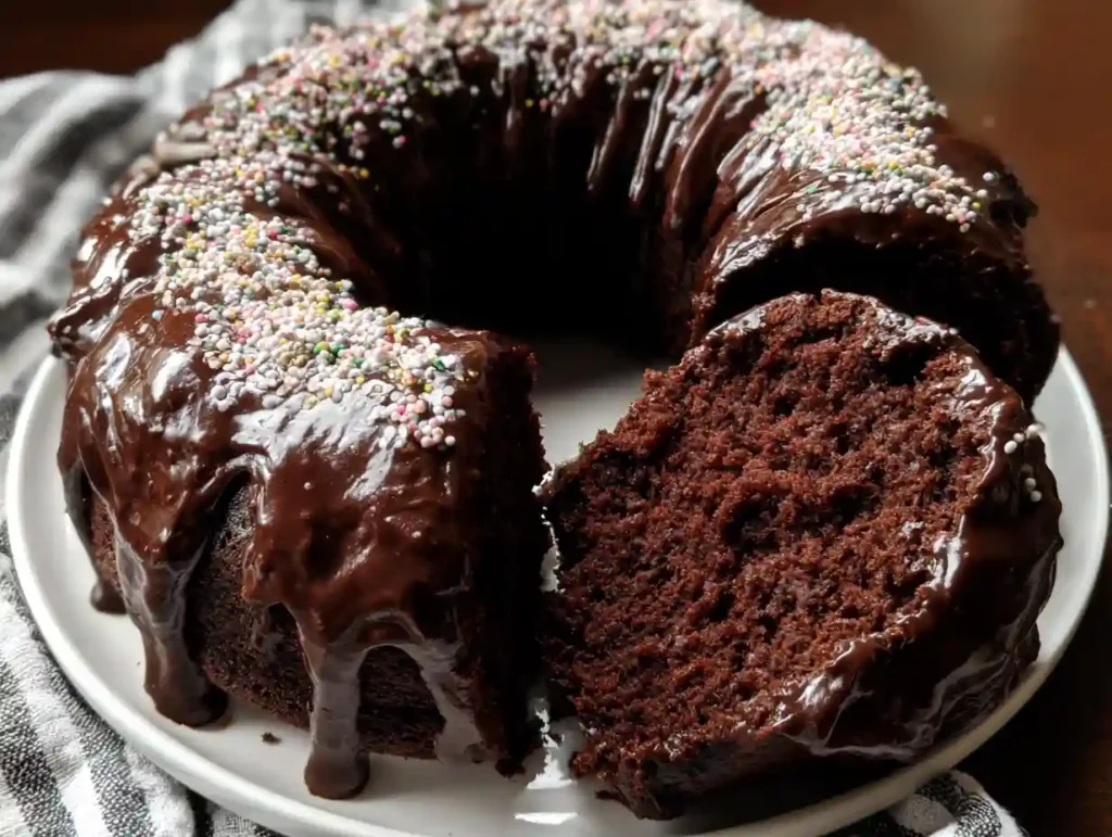 Chocolate Donut Cake