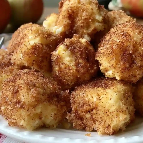 Cinnamon Apple Cottage Cheese Bites
