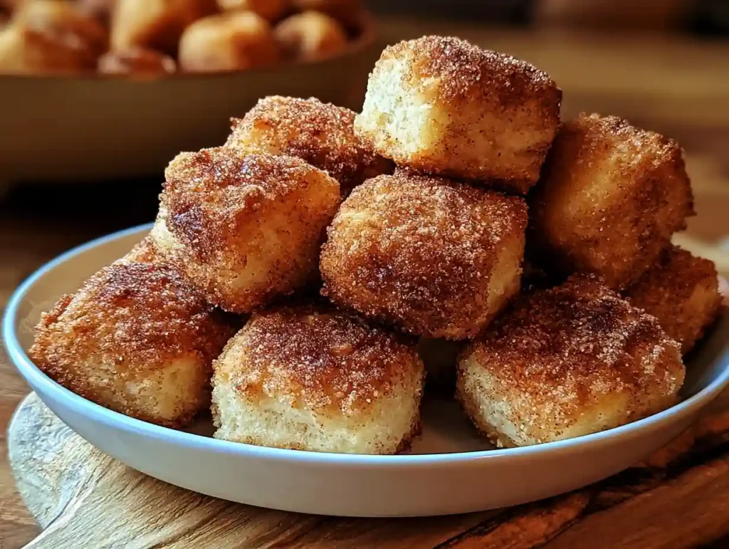 Cinnamon Sugar Biscuit Bites