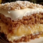 Creamy Texas Tornado Cake With Crushed Pineapple And Coconut