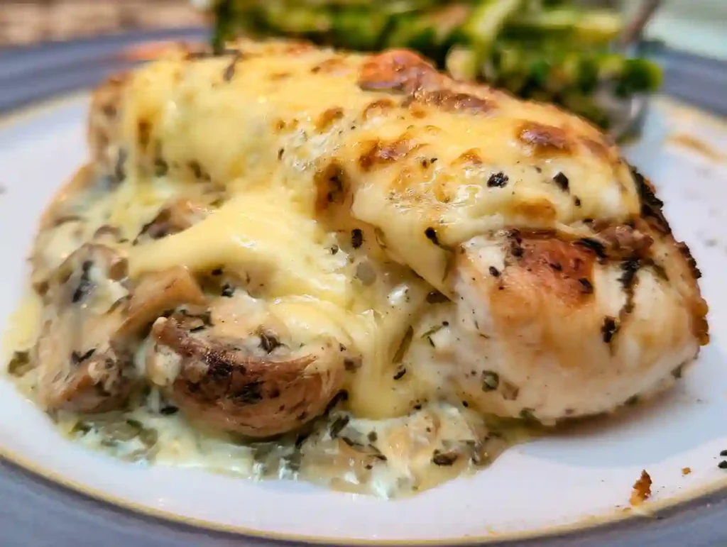 Gouda & Mushroom Stuffed Chicken