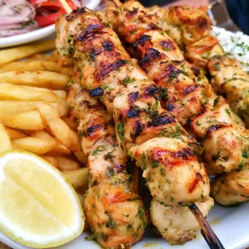 Greek Chicken Souvlaki