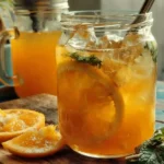 Iced Orange Ginger Green Tea