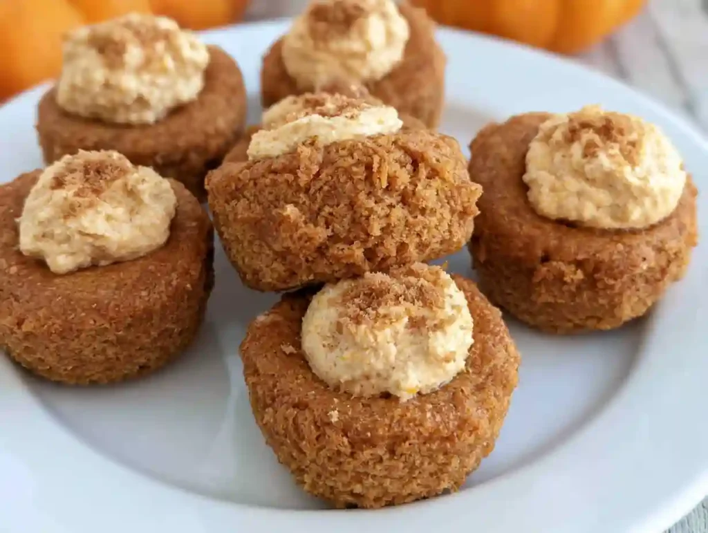 Keto Pumpkin Cheesecake Bites