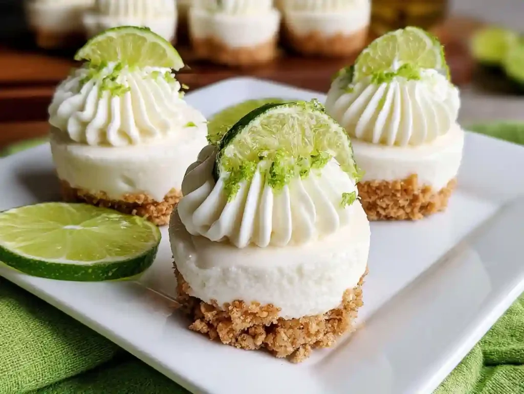 Key Lime Pie - Mini No Bake Pies