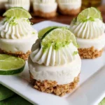 Key Lime Pie - Mini No Bake Pies