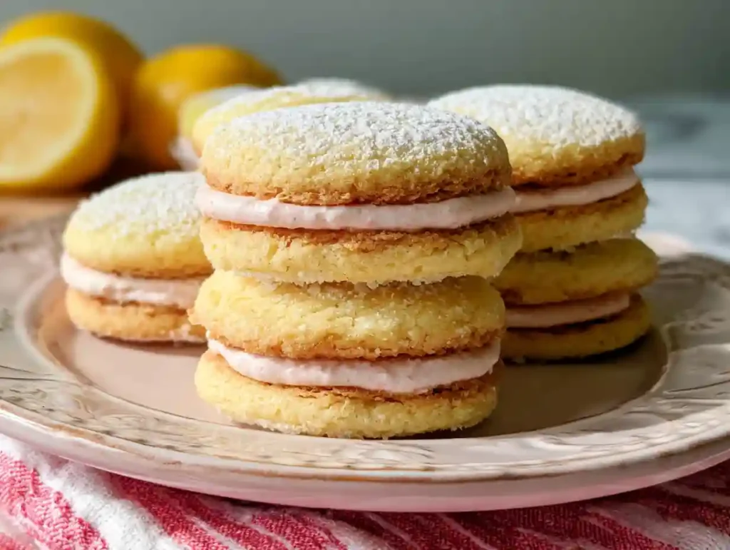 Lemon Sandwich Cookies
