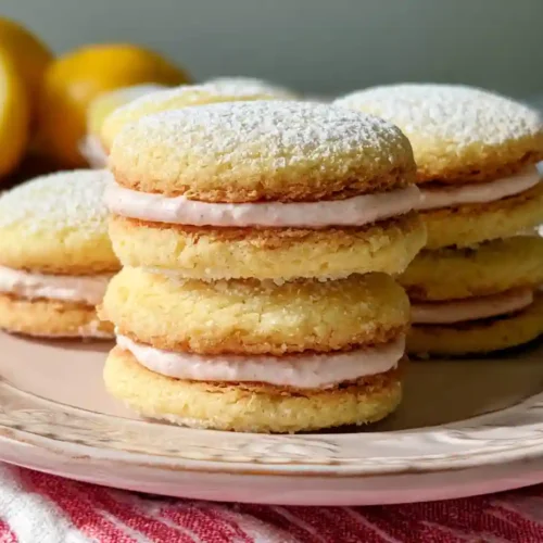 Lemon Sandwich Cookies
