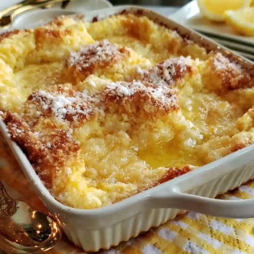 Magic Lemon Cobbler Recipe