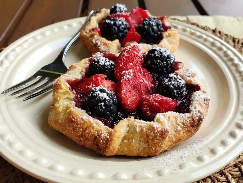 Mini Summer Berry Galettes Recipe