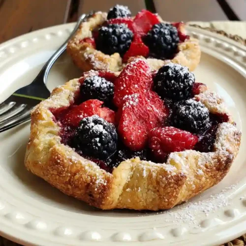 Mini Summer Berry Galettes Recipe