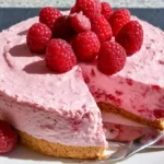 No Bake Raspberry Cheesecake