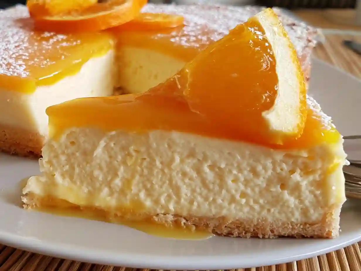 Orangen Schmandkuchen backe ich 2 x die Woche