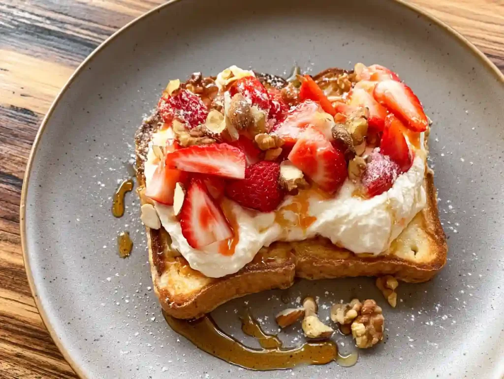 Ricotta Honey Toast