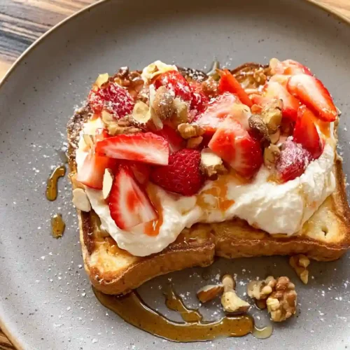 Ricotta Honey Toast