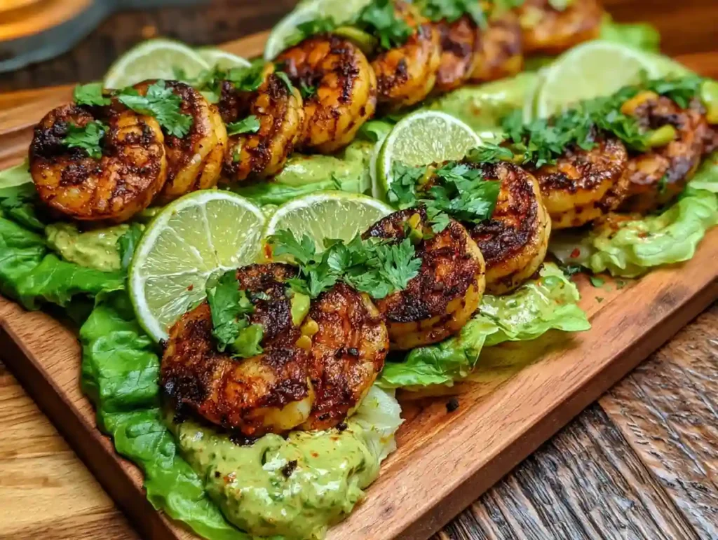 SHEET PAN CHILI-LIME SHRIMP LETTUCE WRAPS