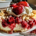 Strawberry Cheesecake Dump Cake
