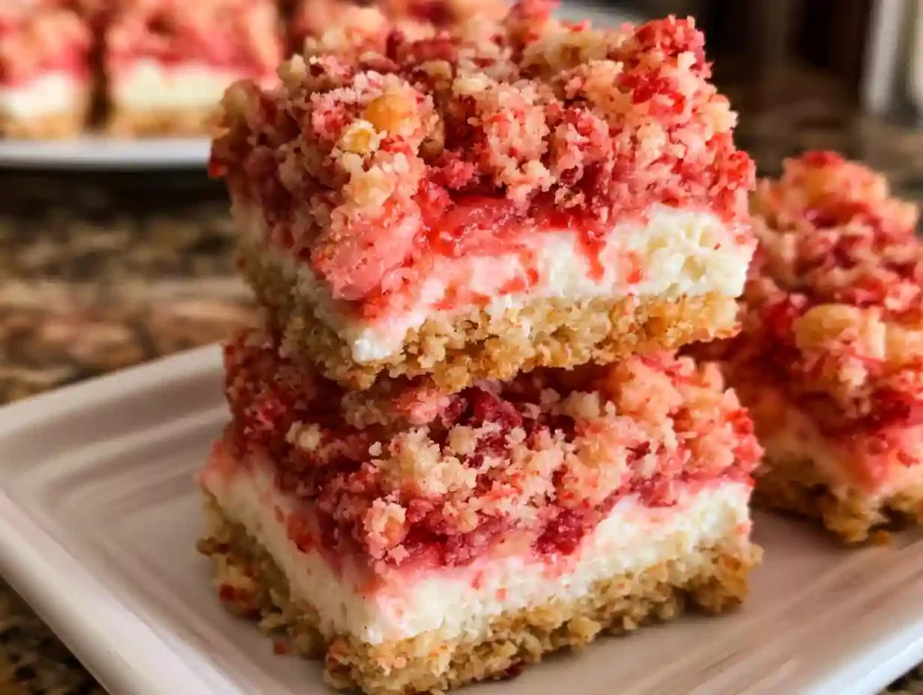 Strawberry Crunch Bars