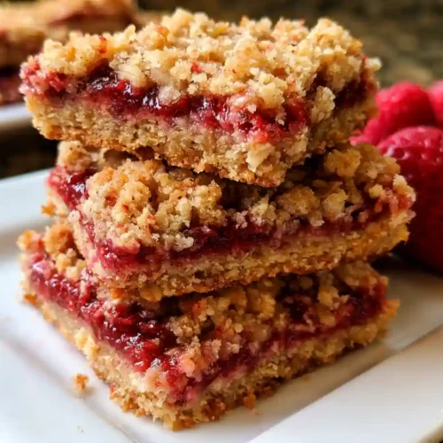 Strawberry Oatmeal Crumble Bars