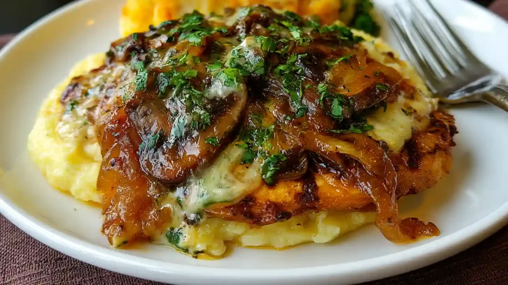 Texas Roadhouse Smothered Chicken Copycat Recipe