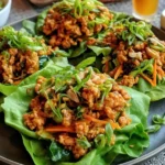 Thai Chicken Lettuce Wraps