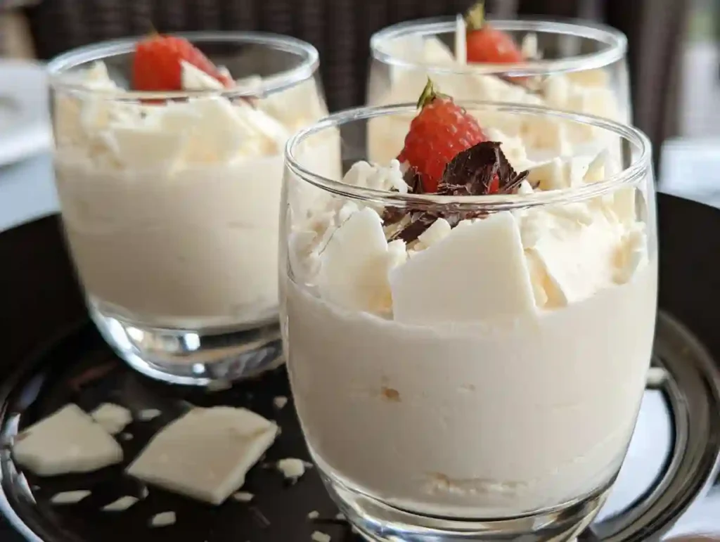 Vanilla White Chocolate Mousse