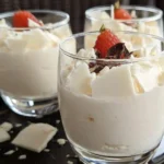 Vanilla White Chocolate Mousse