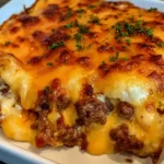 30 Minute Cheddar Bay Burger Bake