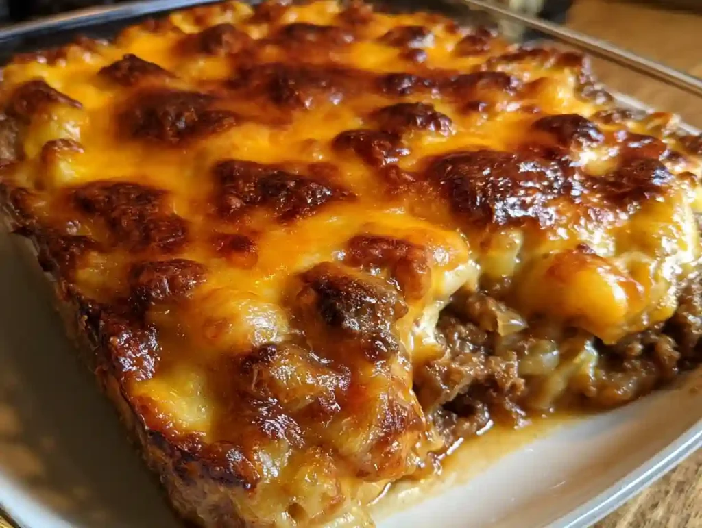 Amish Hamburger Steak Bake