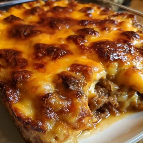 Amish Hamburger Steak Bake