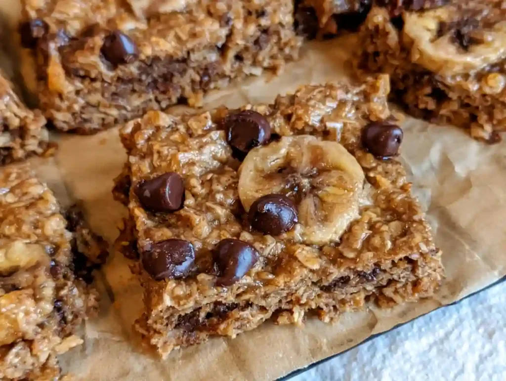 Banana Oatmeal Bars