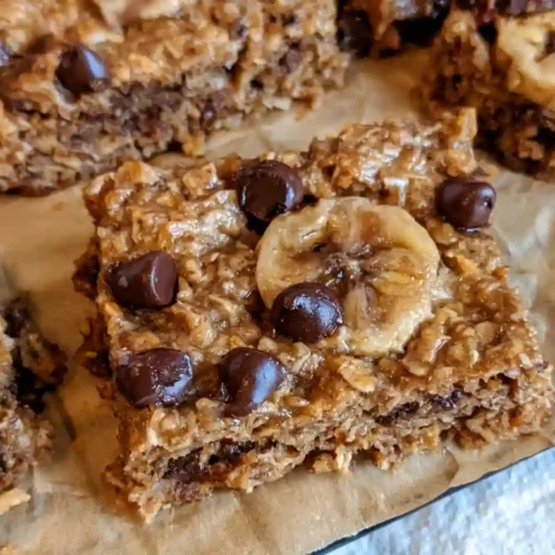 Banana Oatmeal Bars