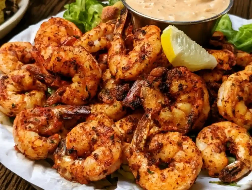 Blackened Shrimp with Remoulade Sauce