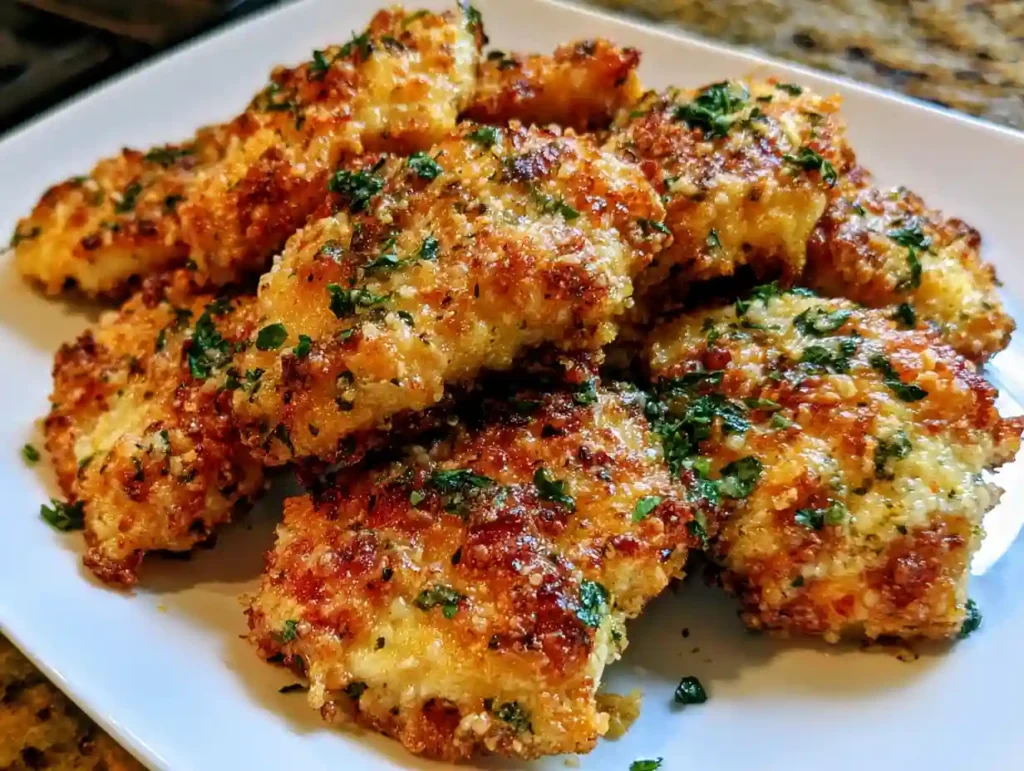 Blackstone Garlic Parmesan Chicken